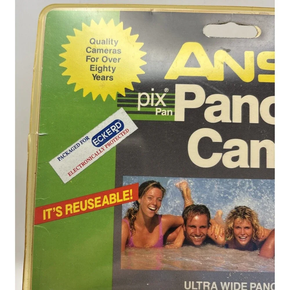 Vintage 35mm Camera Ansco Pix Panorama • Reusable • Ultra Wide Panoramic Picture